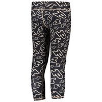 Girls Youth ZooZatz Black/Gold Purdue Boilermakers Stacked Mascot Leggings