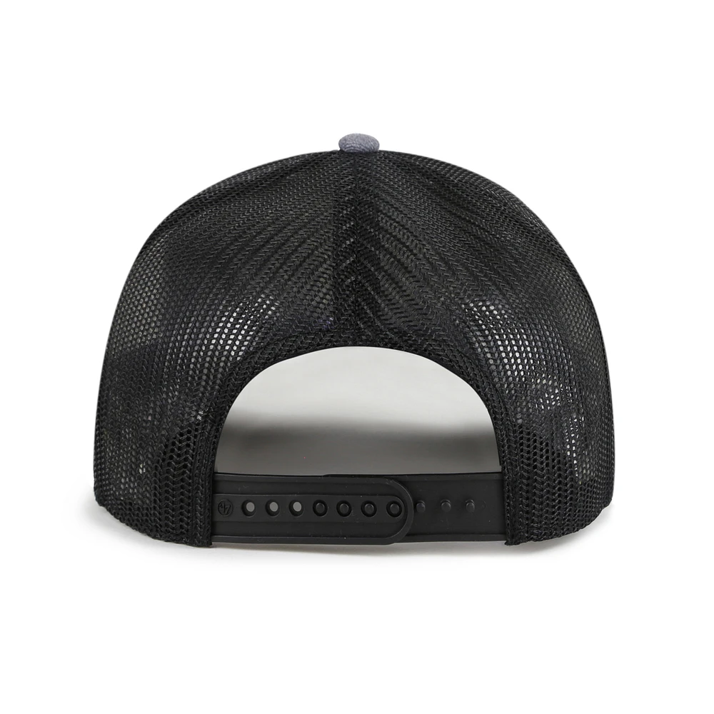 Men's '47  Gray Purdue Boilermakers Carbon Rope Adjustable Hat
