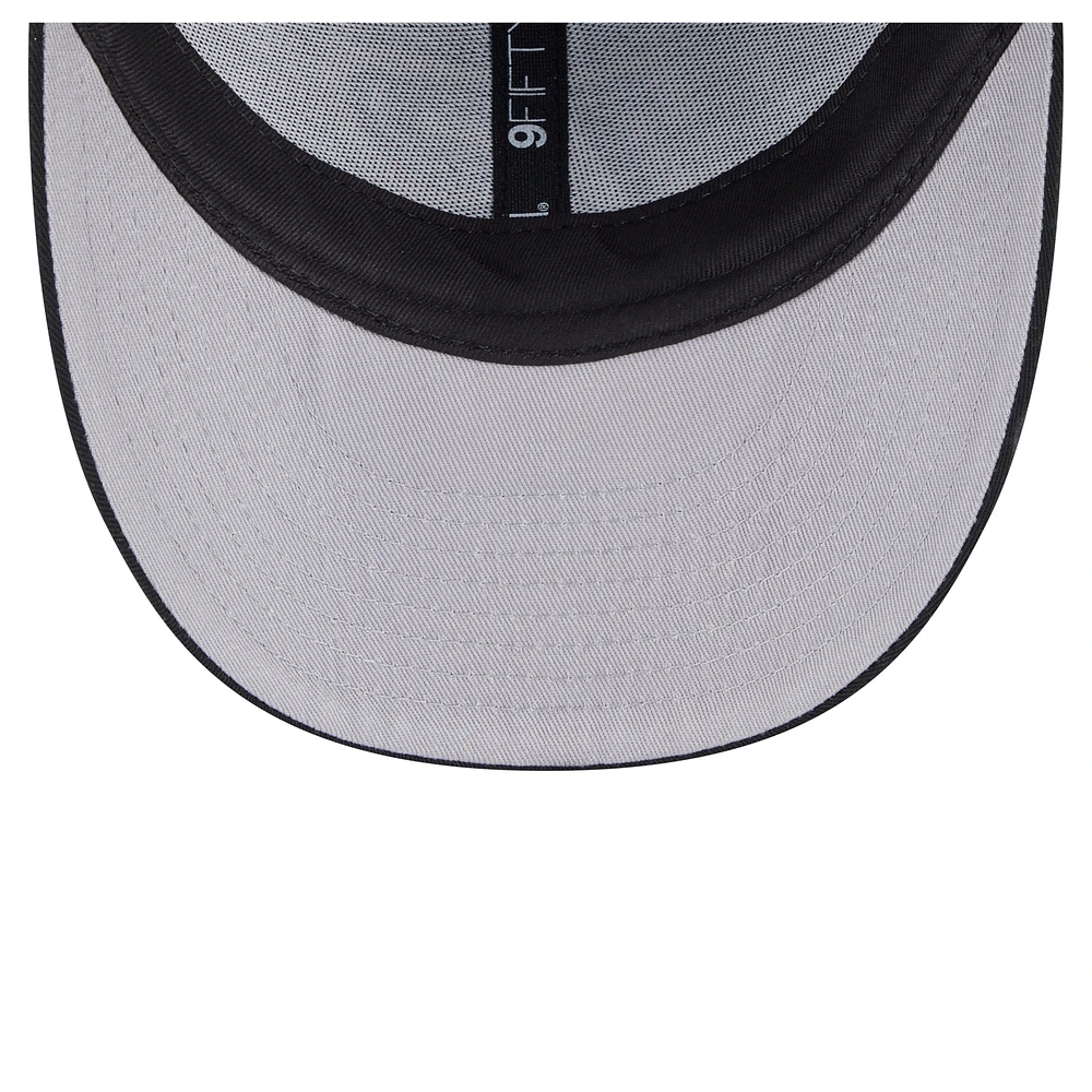Men's New Era Black Purdue Boilermakers Low Profile 9FIFTY Snapback Hat