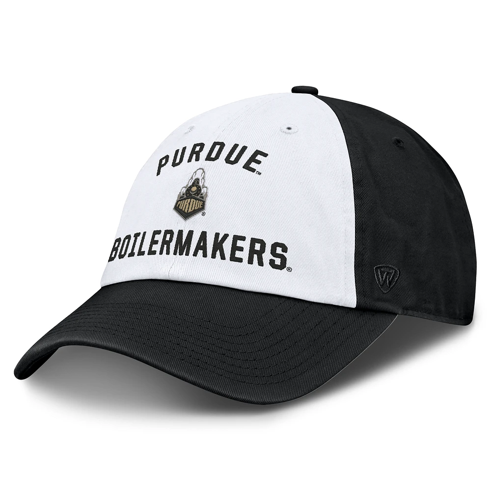 Men's Top of the World  White Purdue Boilermakers Weston Adjustable Hat