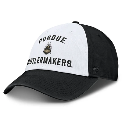 Men's Top of the World  White Purdue Boilermakers Weston Adjustable Hat