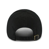 Men's '47 Black Purdue Boilermakers Vault Clean Up Adjustable Hat