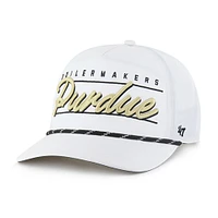 Men's '47 White Purdue Boilermakers Condor Hitch brrr° Adjustable Hat