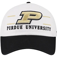 Casquette ajustable Purdue Boilermakers Gridiron Clean Up blanche pour homme '47