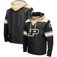 Men's Colosseum Purdue Boilermakers 2.0 Lace-Up Pullover Hoodie