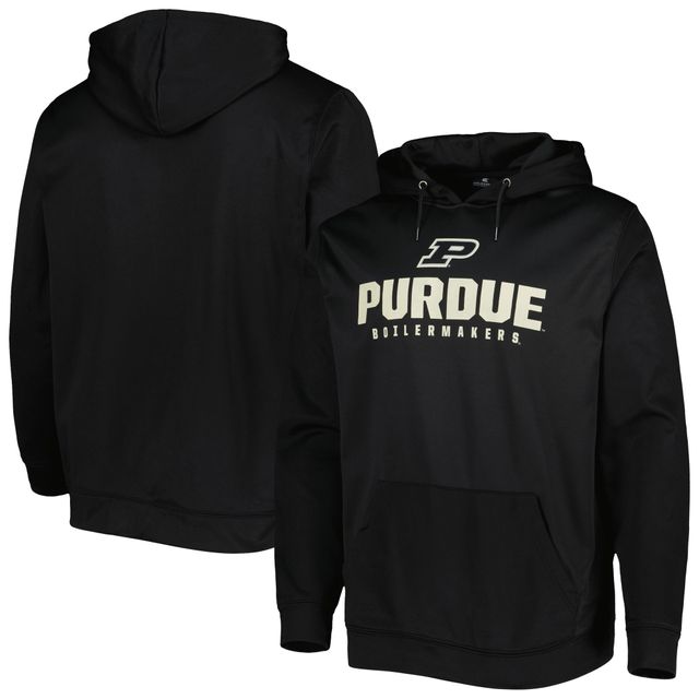 Sweat à capuche Colosseum Black Purdue Boilermakers Team Lantern pour homme