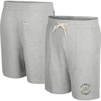 Les chaudronniers Purdue Colosseum Heather Grey pour hommes adorent entendre ce short en tissu éponge