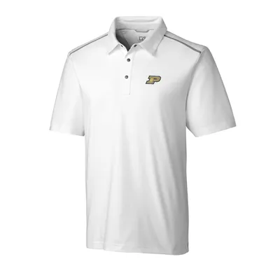 Purdue Boilermakers Cutter & Buck DryTec Fusion Polo - White