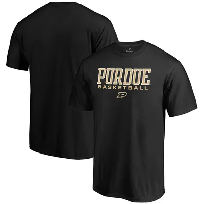 Purdue Boilermakers Fanatics Branded True Sport Basketball T-Shirt - Black