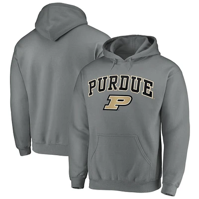 Sweat à capuche Fanatics Charcoal Purdue Boilermakers Campus pour hommes