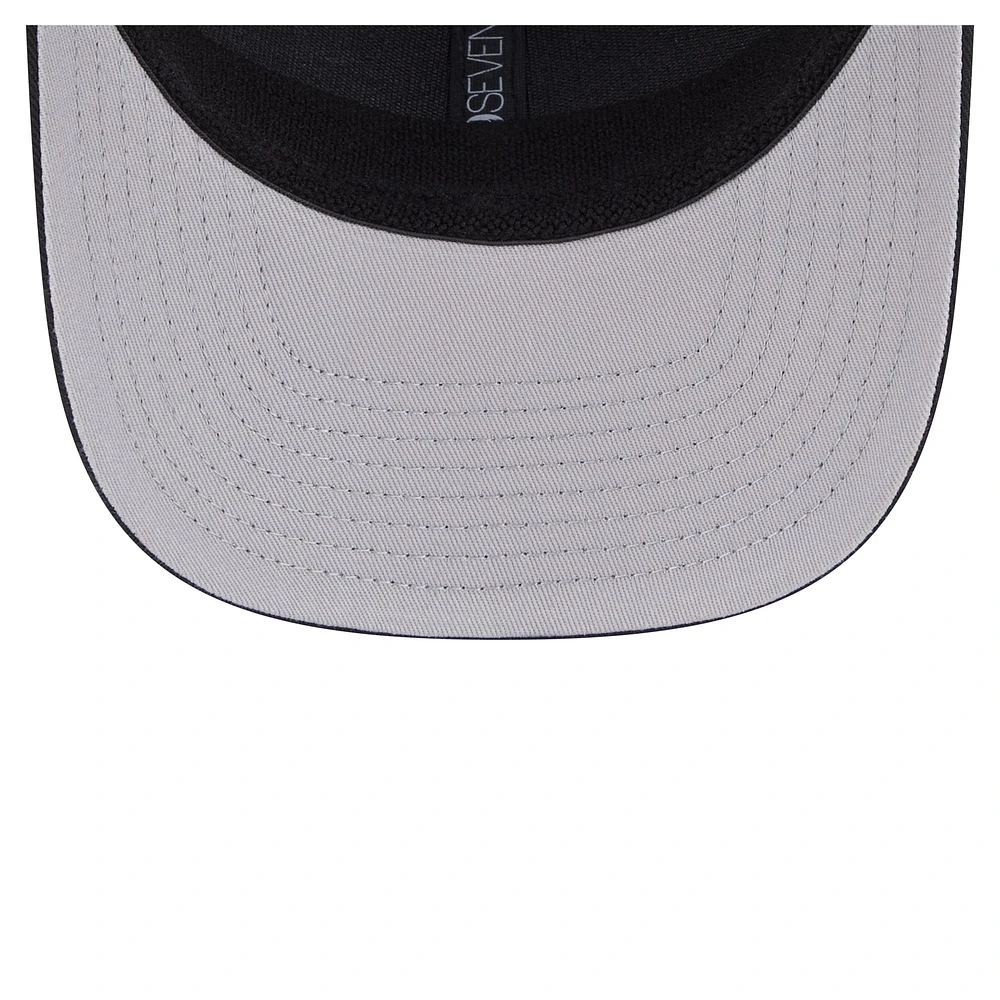 Men's New Era Black Purdue Boilermakers Primary 9SEVENTY Trucker Stretch-Snap Hat