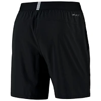 Short tissé Nike Purdue Boilermakers 2024/25 Sideline Performance pour homme noir