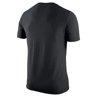 T-shirt Nike noir avec logo Purdue Boilermakers pour homme