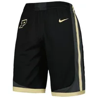 Short de performance Nike Purdue Boilermakers Replica pour homme noir