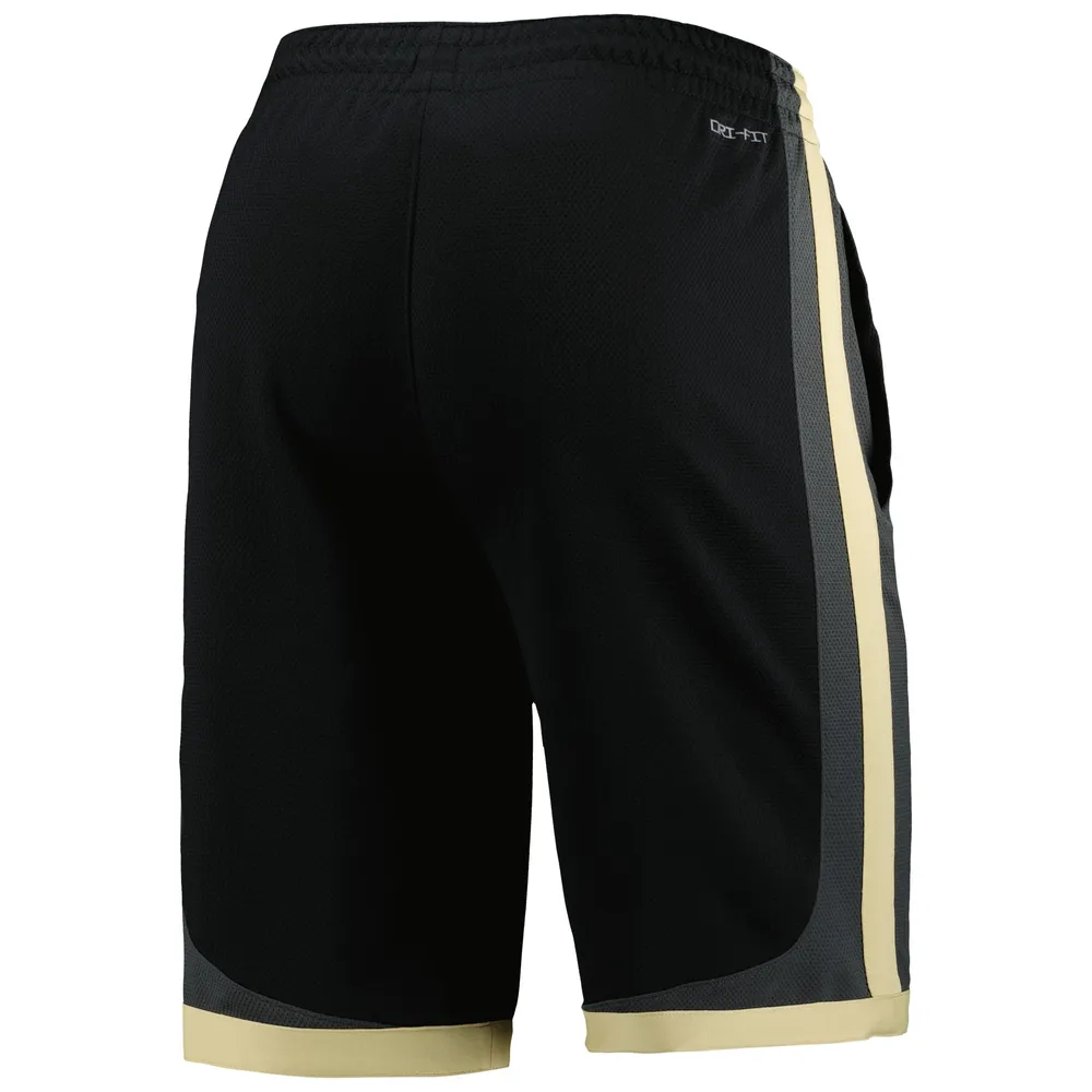 Short de performance Nike Purdue Boilermakers Replica pour homme noir