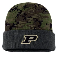 Men's Nike  Camo Purdue Boilermakers Military Appreciation Cuffed Knit Hat