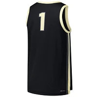 Maillot de basket-ball réplique Nike #1 Purdue Boilermakers noir pour homme