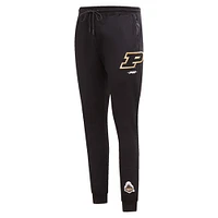 Men's Pro Standard Black Purdue Boilermakers Classic DK Jogger Pants