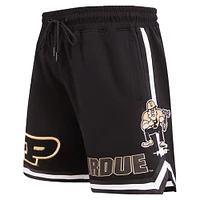 Men's Pro Standard Black Purdue Boilermakers Classic Shorts