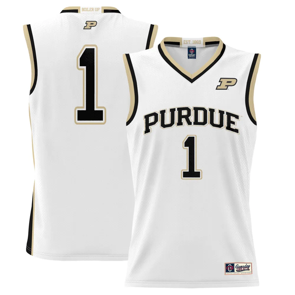 Men's ProSphere Gold #1 Purdue Boilermakers Basketball Jersey Size: Extra Small