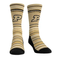 Men's Rock Em Socks Purdue Boilermakers Primary Crew & Boxer Briefs Combo Pack