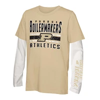 Ensemble de t-shirts the Mix pour enfants d'âge préscolaire Purdue Boilermakers