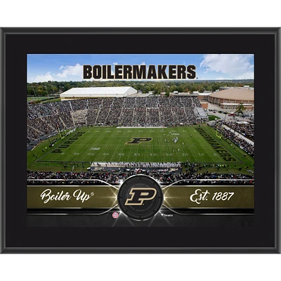 Purdue Boilermakers 10.5" x 13" Sublimated Team Plaque