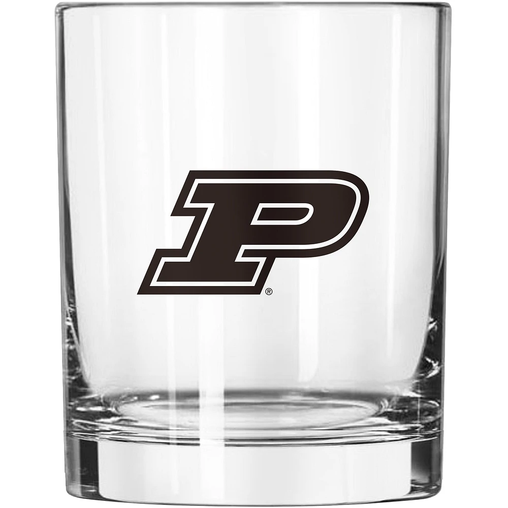 Purdue Boilermakers 14oz. Game Day Rocks Glass