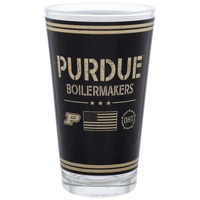 Chaudronniers Purdue 16oz. Verre à pinte d’appréciation militaire OHT