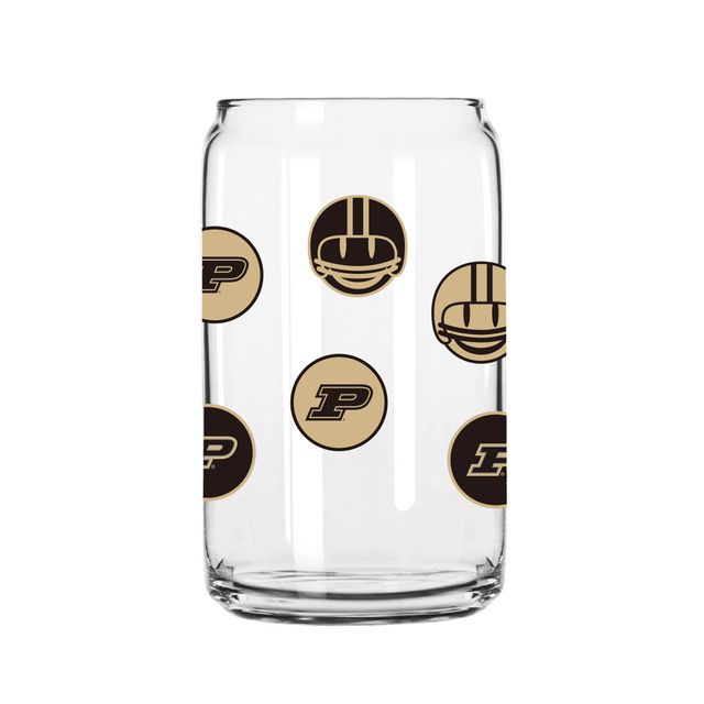 Chaudronniers Purdue 16 oz. Smiley peut verre