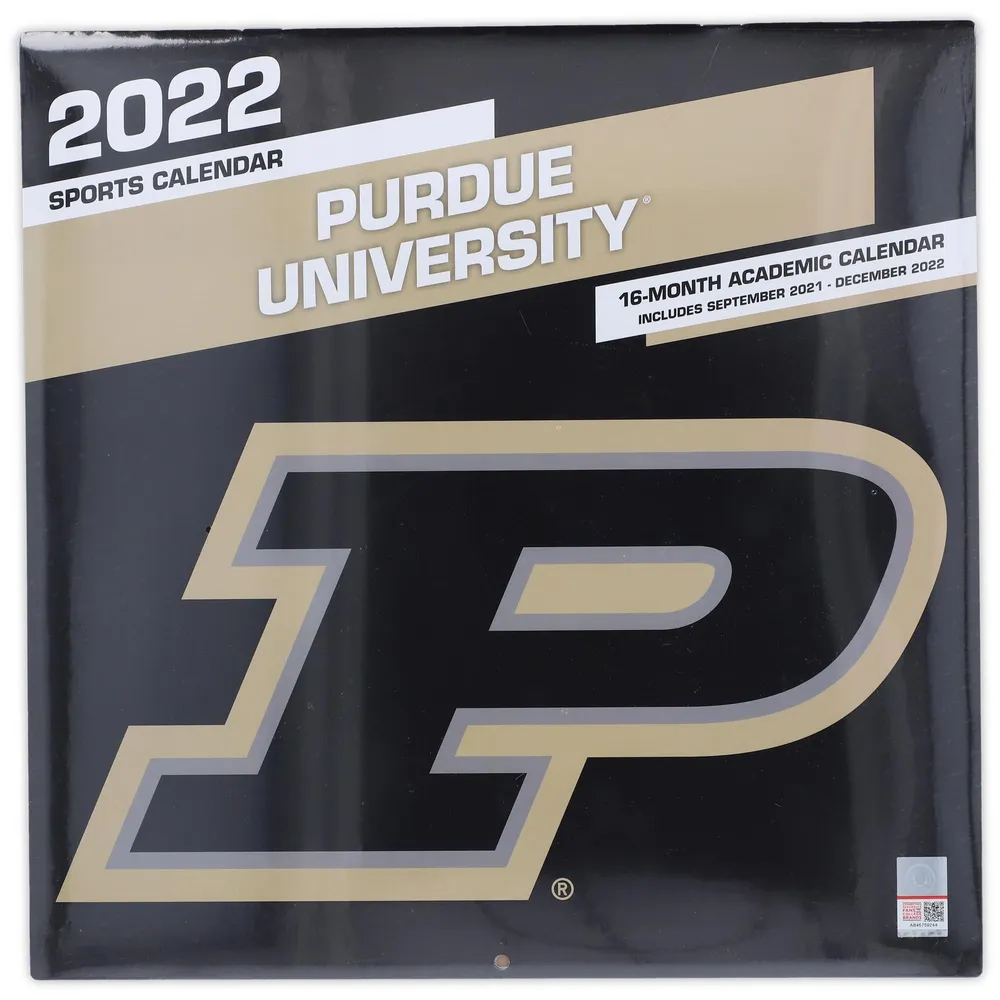 Calendrier mural Purdue Boilermakers 2022