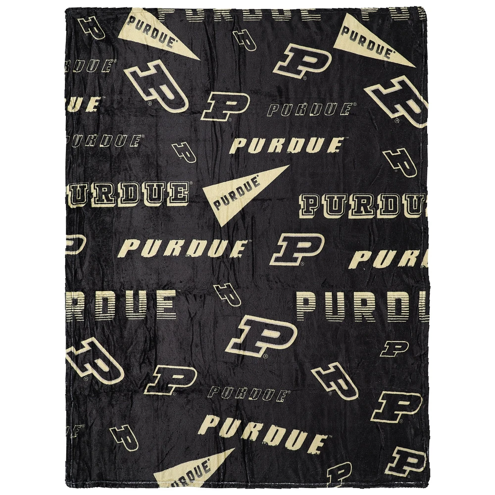 Couverture polaire classique Purdue Boilermakers 50" x 60"