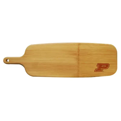 Purdue Boilermakers Bamboo Paddle Cutting and Serving Board