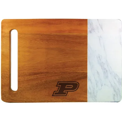 Purdue Boilermakers Cutting & Serving Board with Faux Marble