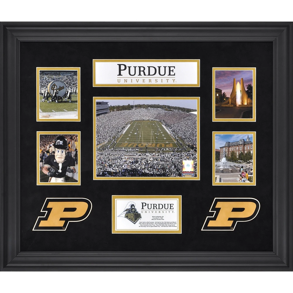 Purdue Boilermakers Framed 23'' x 27'' 5-Photograph Collage