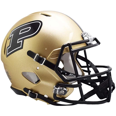 Purdue Boilermakers Riddell 2023 Gold Revolution Speed ​​Casque authentique