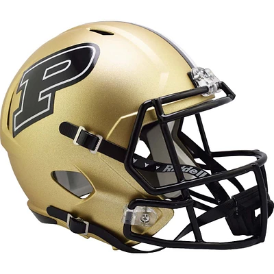 Purdue Boilermakers Riddell 2023 Gold Revolution Speed Replica Helmet