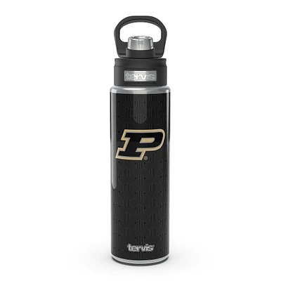 Tervis Purdue Chaudronniers 24oz. Bouteille à large ouverture en acier inoxydable Weave