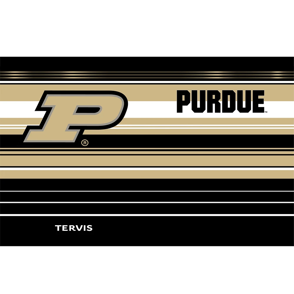 Tervis  Purdue Boilermakers 30oz. Hype Stripes Stainless Steel Tumbler