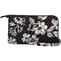 Purdue Boilermakers Vera Bradley Rain Garden Front-Zip Wristlet