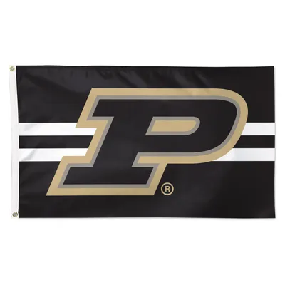 Purdue Boilermakers WinCraft 3' x 5' Horizontal Stripe Deluxe Single-Sided Flag