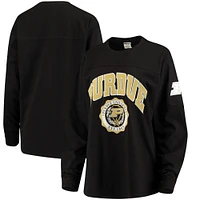 Women's Black Purdue Boilermakers Edith Long Sleeve T-Shirt