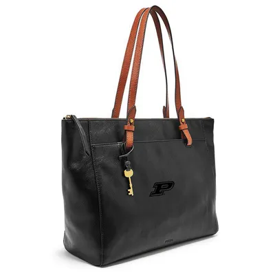 Purdue Boilermakers Fossil Women's Leather Rachel Tote