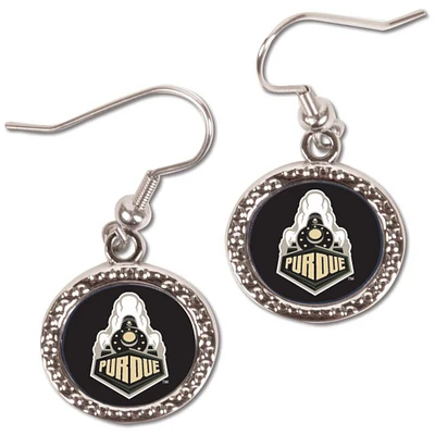 Women's Purdue Boilermakers WinCraft Round Dangle Earrings