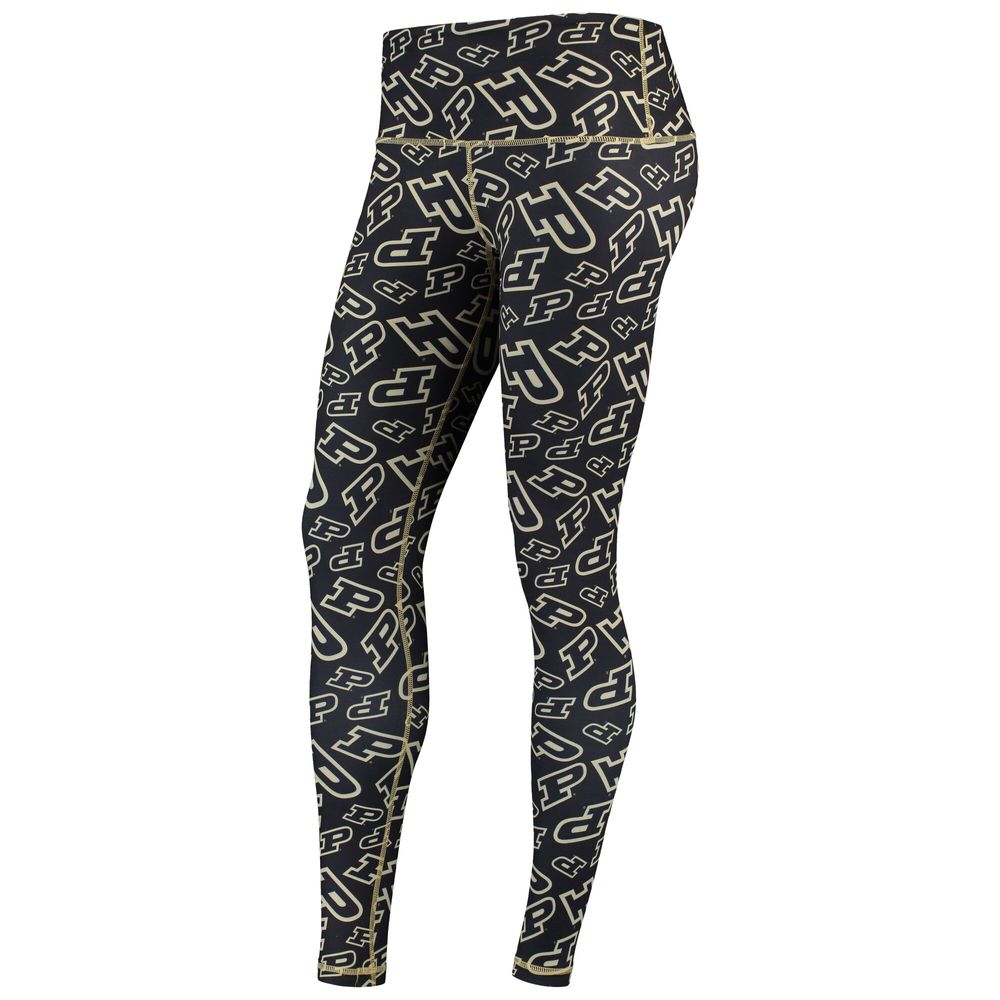 Women's ZooZatz Multi Purdue Boilermakers Stacked Mascot Leggings