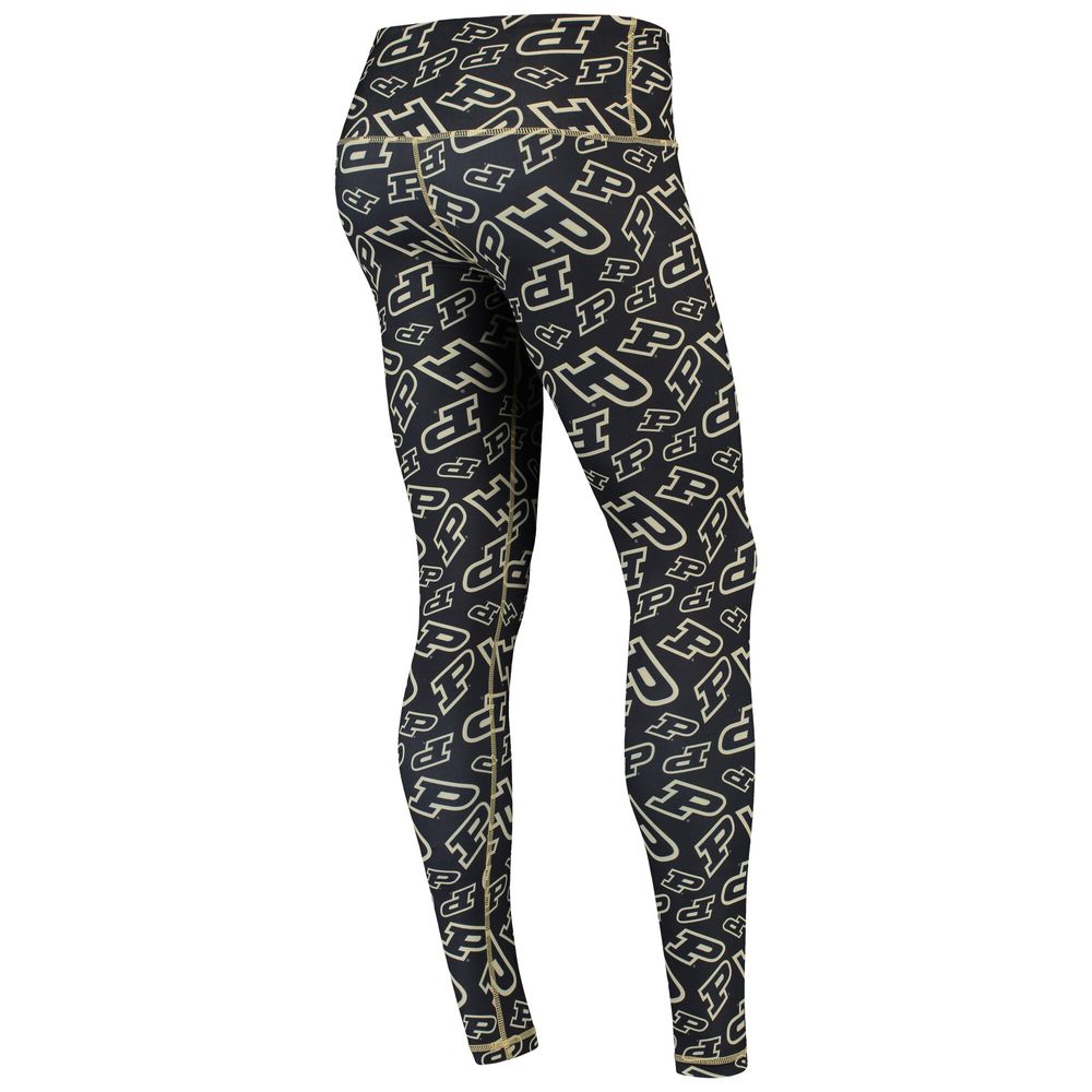 Women's ZooZatz Multi Purdue Boilermakers Stacked Mascot Leggings