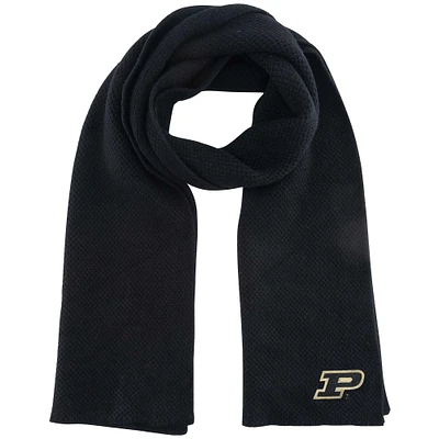 Écharpe en tricot tendance ZooZatz Purdue Boilermakers pour femme