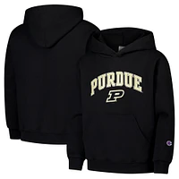 Youth Champion Black Purdue Boilermakers Campus Pullover Hoodie