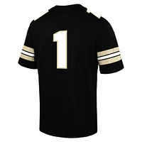 Maillot de football pour jeunes Nike #1 Purdue Boilermakers Untouchable noir