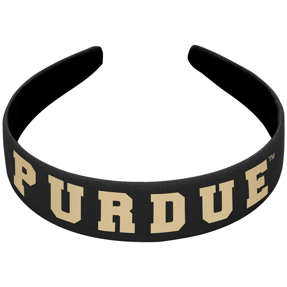 Bandeau rigide ZooZatz Black Purdue Boilermakers